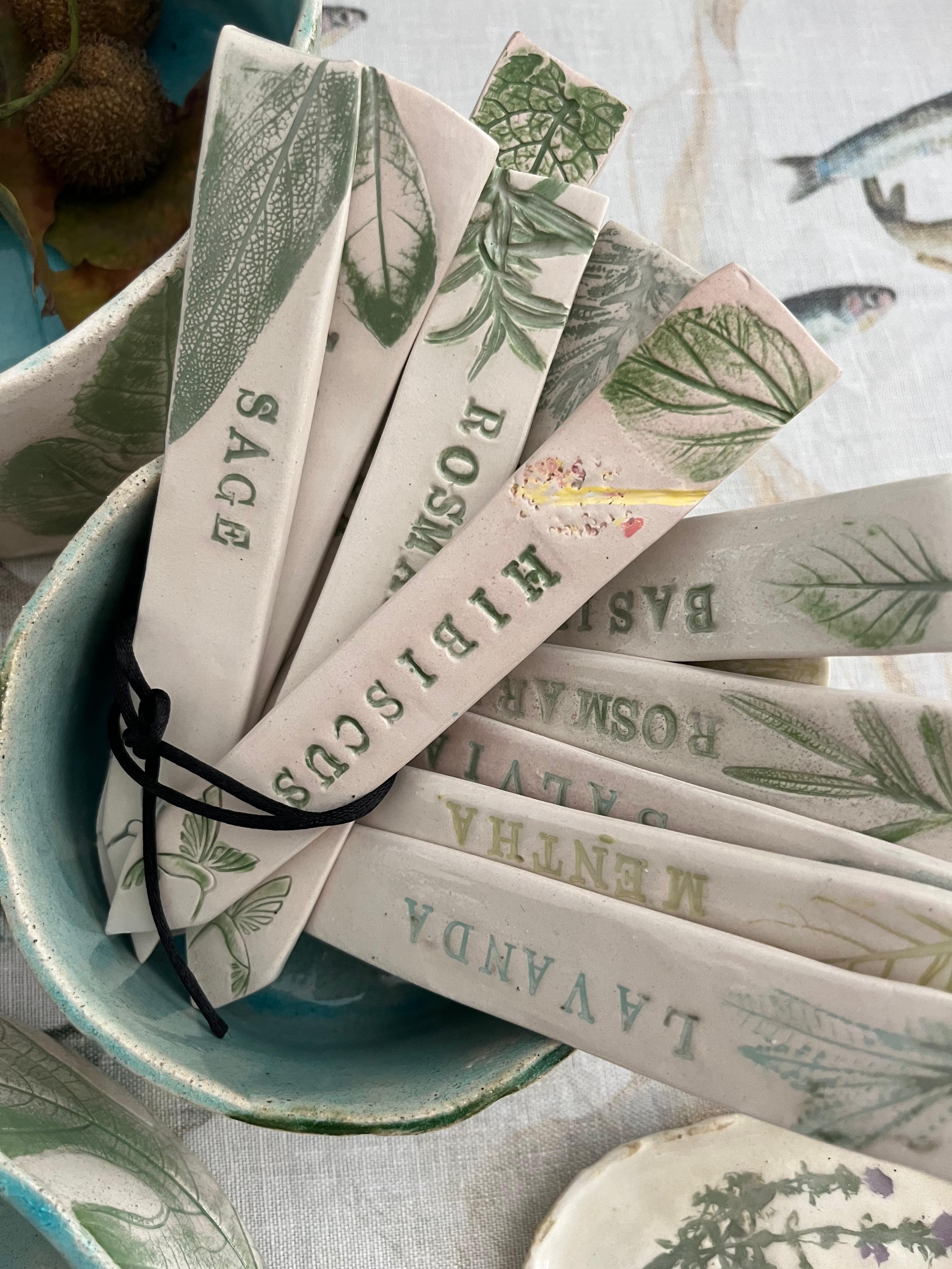 Jardín Mediterráneo — Plant Markers